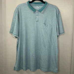 01. ALGO Performance Polo Green Teal Size XL